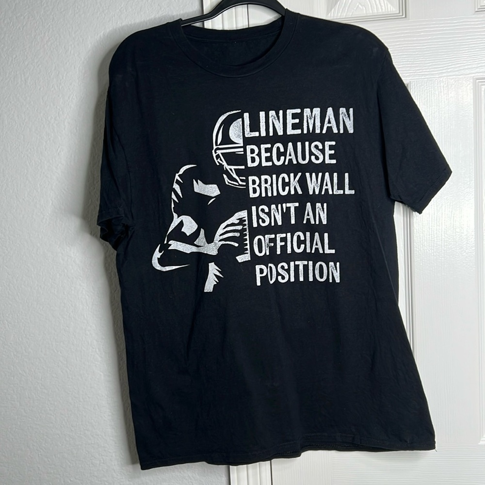 Football lineman‎ shirt men’s shirts size medium